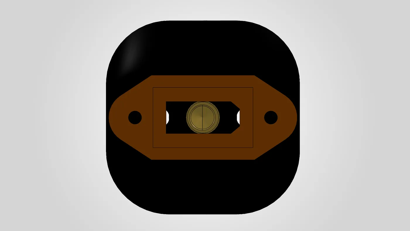 The adapter's connector end