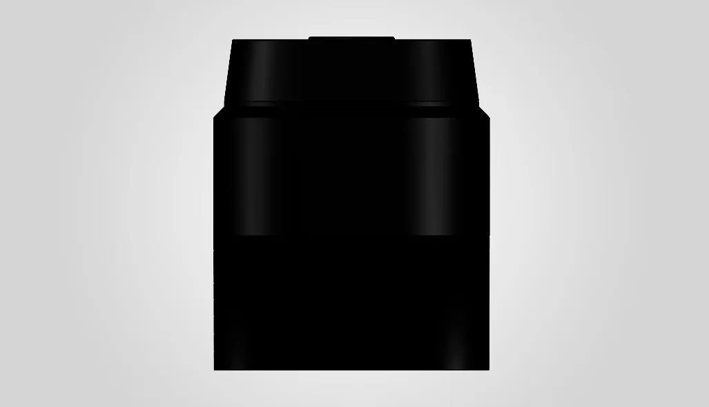 The adapter at an angle