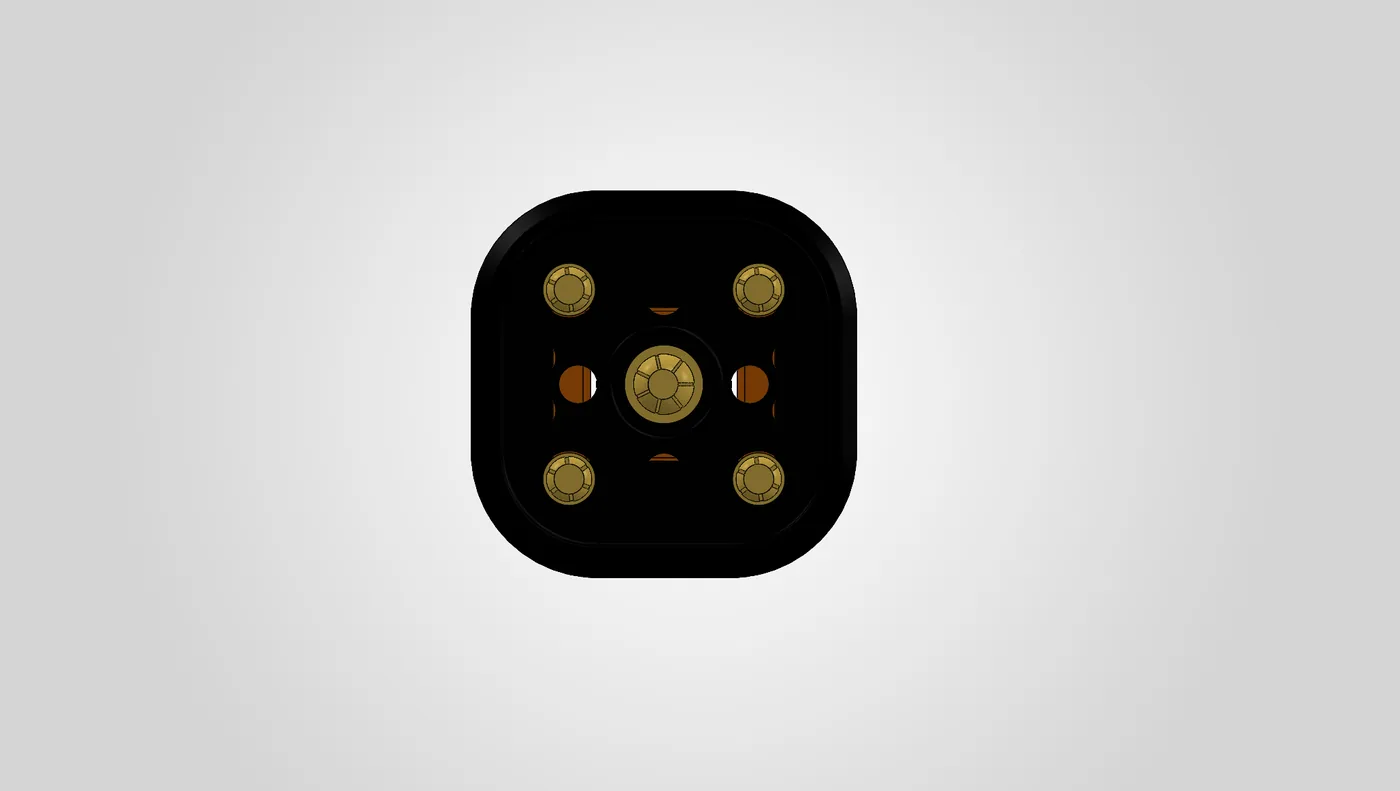The dock's connector detail